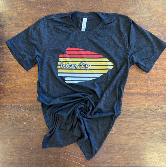 Kansas City Black Graphic Tee