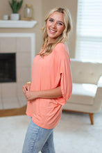 MM Dolman Top in Coral