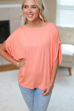 MM Dolman Top in Coral